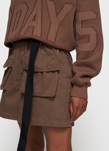 utility shorts | truffle