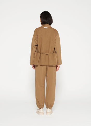 wellness jacket | cedar brown