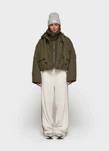 the queen parka | dark olive