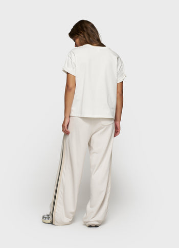 thick cotton tee 10 | ecru