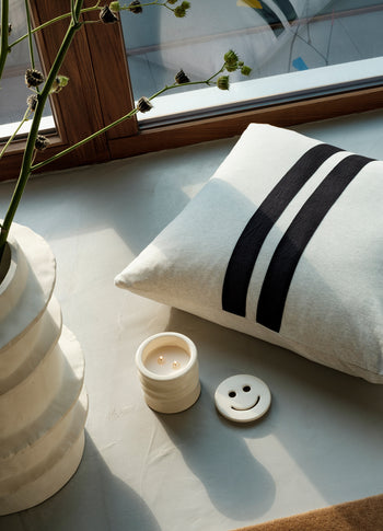 THE PILLOW COVER | soft white melee