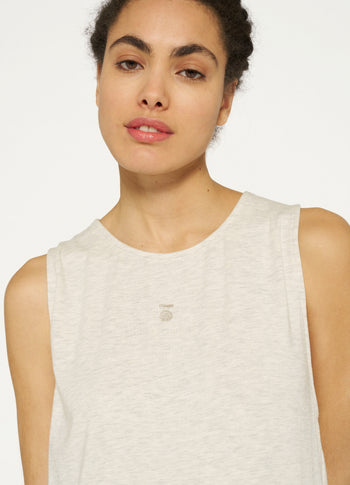 soft cinch back dress | soft white melee