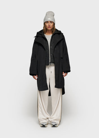 the cool coat | black