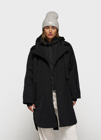 the cool coat | black