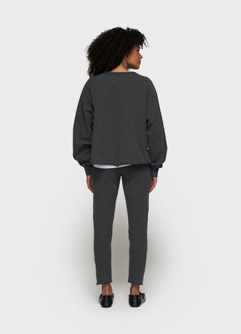 belted cropped jogger tape | antra melee