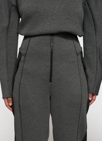 high waist pants scuba | antra melee