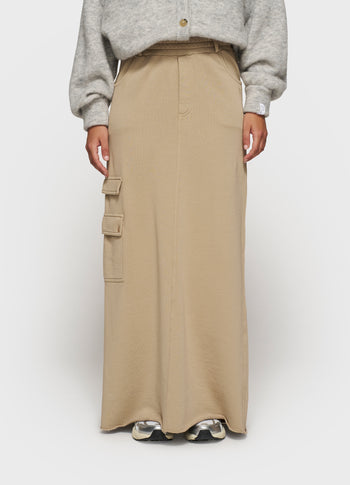 straight skirt pockets | earth