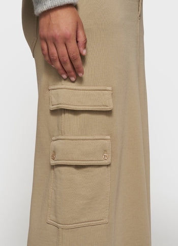 straight skirt pockets | earth