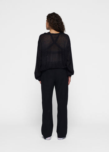 THE STRAIGHT JOGGER | black