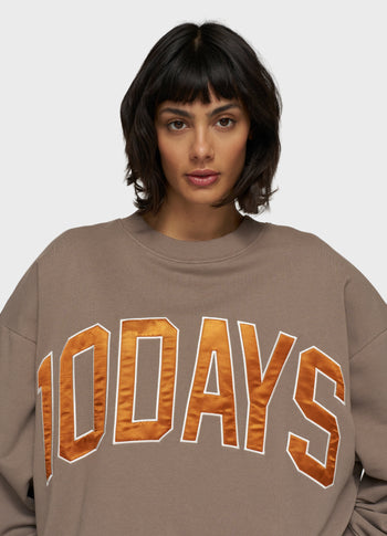 baseball sweater 10DAYS | moonrock