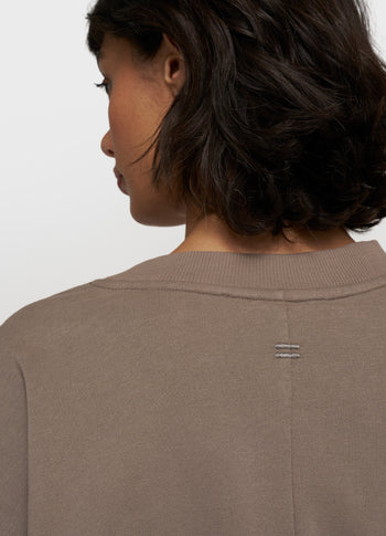 pleated sweater 10 | moonrock