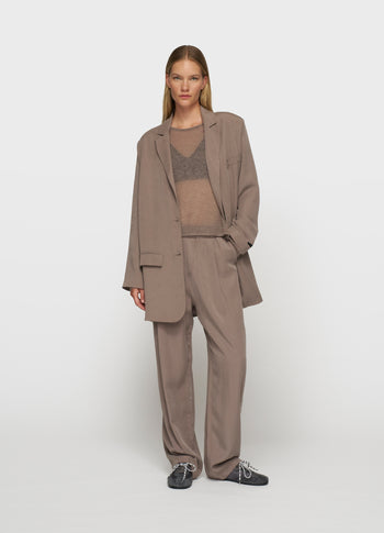 flowy pants lyocell | moonrock