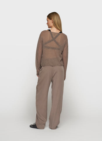 flowy pants lyocell | moonrock
