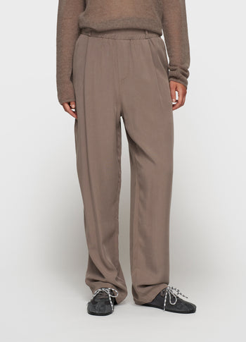 flowy pants lyocell | moonrock