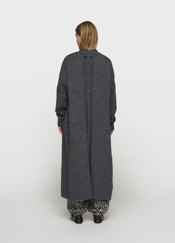 maxi knit cardigan | antra melee