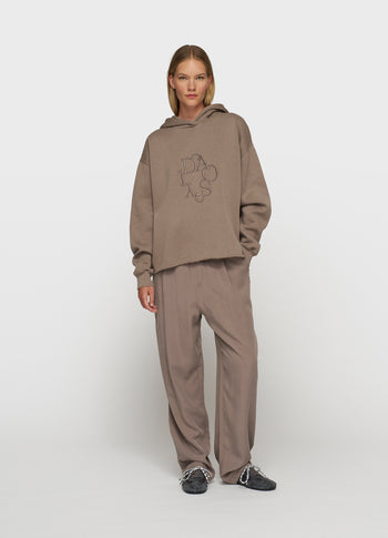 statement hoodie embro | moonrock