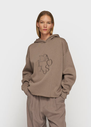 statement hoodie embro | moonrock