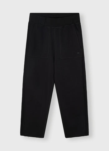 side panel jogger | black