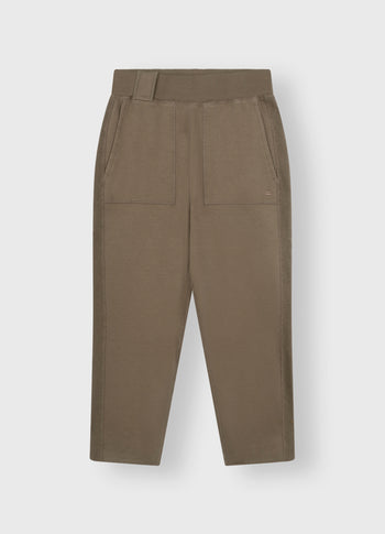 side panel jogger | dark moss