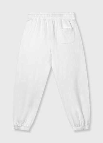 Bar jogger fleece | ecru