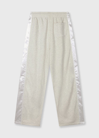 western jogger fleece | soft white melee