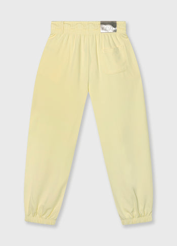 bar jogger logo | pastel yellow