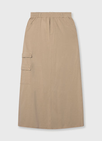 straight skirt pockets | earth