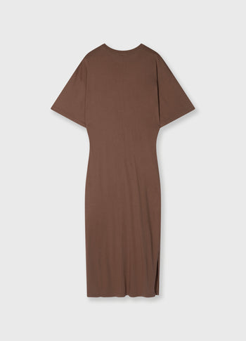 tee dress gathering | truffle