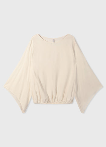 flowy blouse | light natural