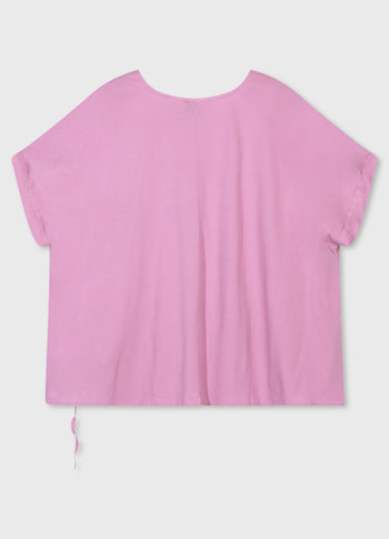 shortsleeve blouse | violet