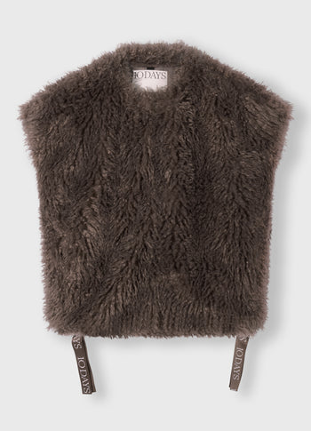 the Bobbie gilet | moonrock