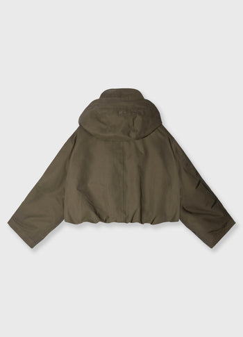the queen parka | dark olive