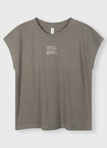 short sleeve tee linen | sage