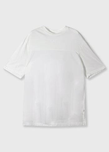 short sleeve tee mix | ecru