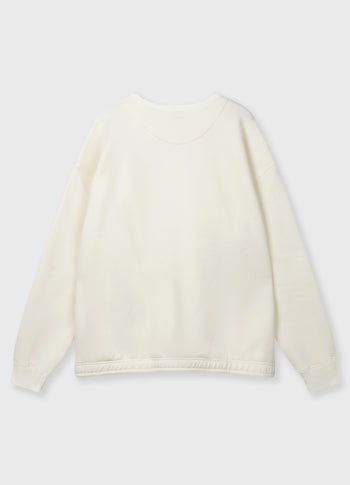 statement sweater | pearl