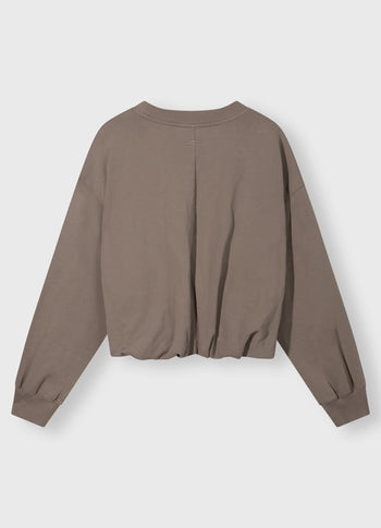 pleated sweater 10 | moonrock