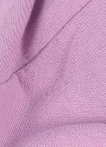 LA fleece sweater | violet