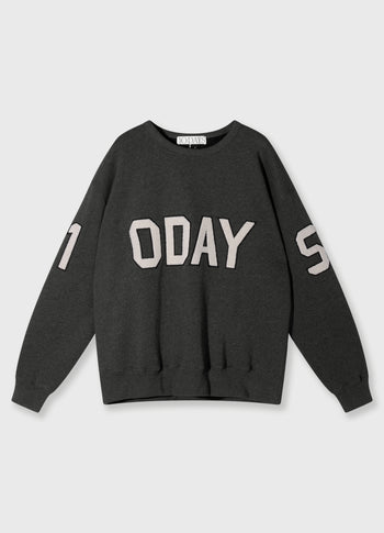 statement sweater logo patch | antra melee