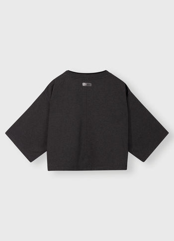 cropped gathering sweater | antra melee