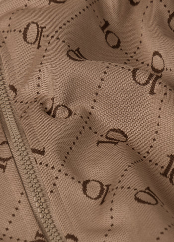 track jacket monogram | fudge