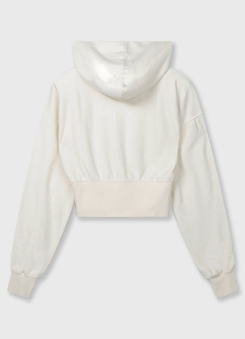 ballet zip hoodie | pearl