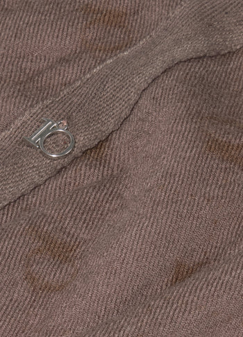 scarf boiled wool | moonrock