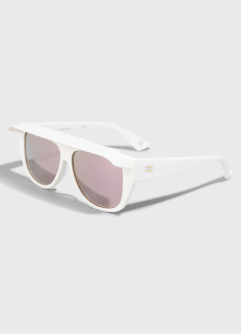 the statement sunglasses | ecru