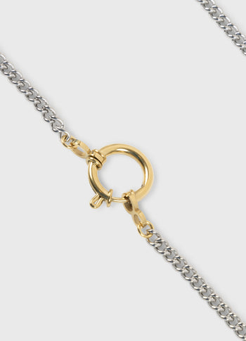 chain necklace silver | silver grey