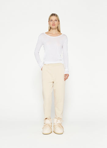 side panel jogger | oat