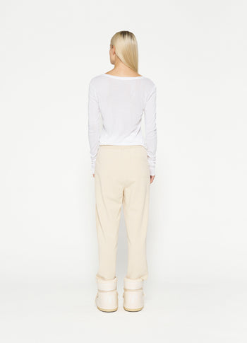 side panel jogger | oat