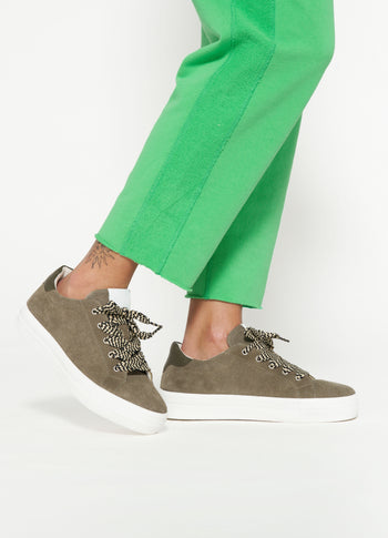 sneakers | dark moss