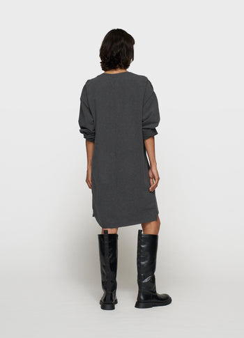 midi gathering dress | antra melee