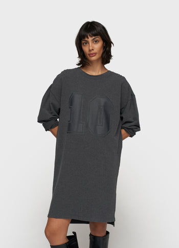 midi gathering dress | antra melee