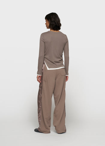 long sleeve tee rib | moonrock